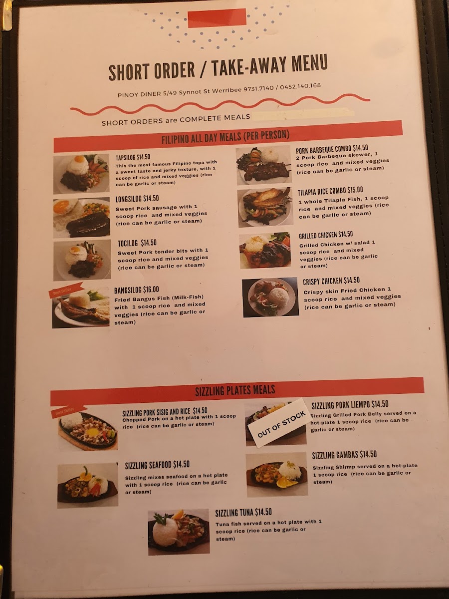 Menu Pinoy Diner-4