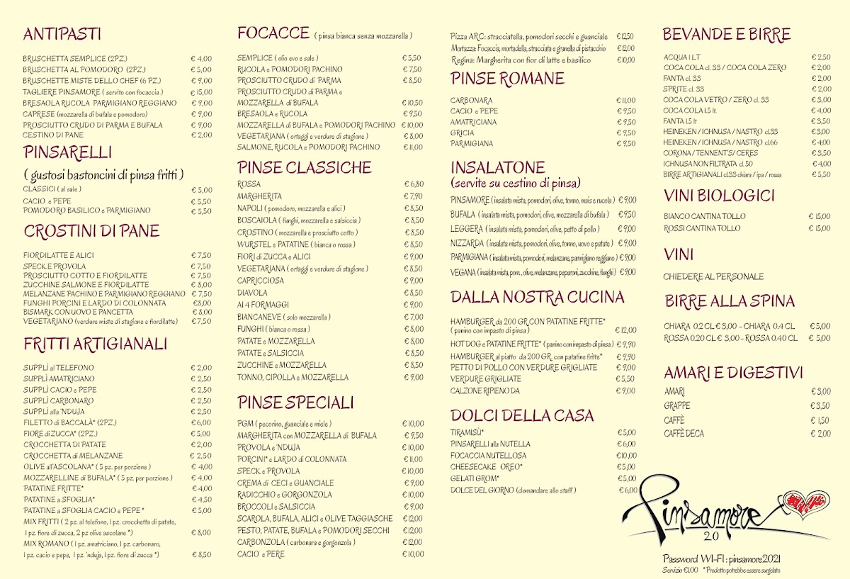 Menu Pinsamore 2.0-1