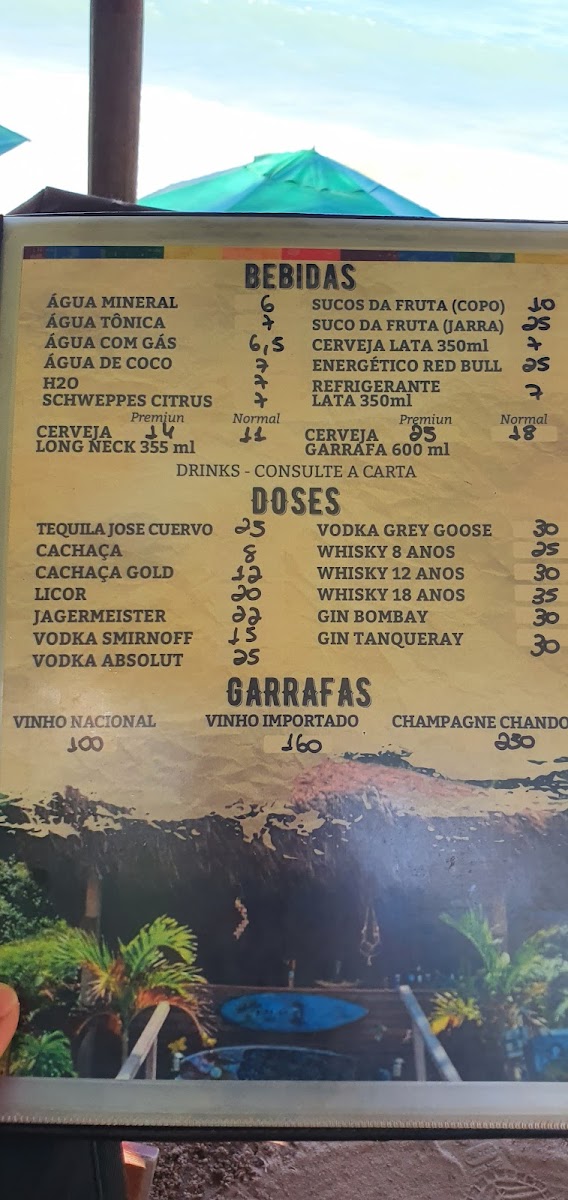 Menu Piparadise Bar E Restaurante-10