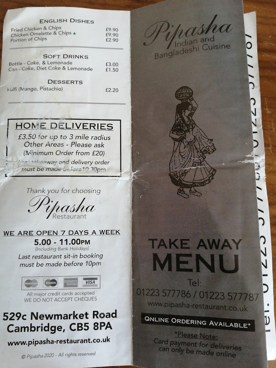 Menu Pipasha Restaurant-6