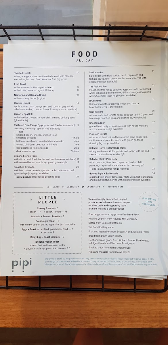 Menu Pipi Middleton - Pipi Eatery & Pipi Stays-9