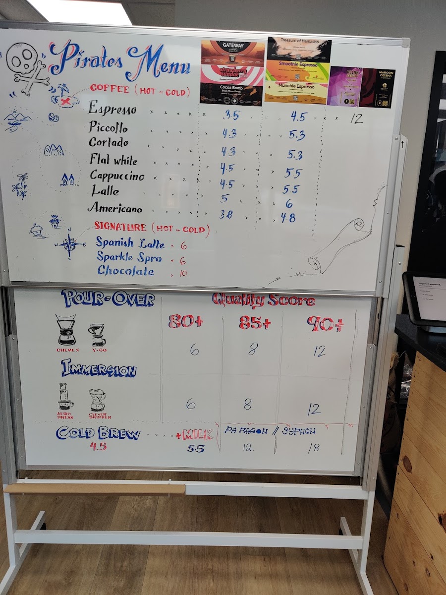 Menu Pirates Of Coffee-1