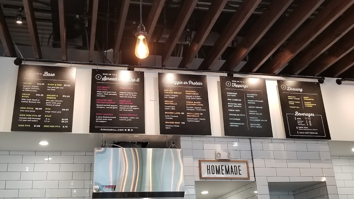 Menu Pi·rho Fresh Greek Grill - Kanata-4