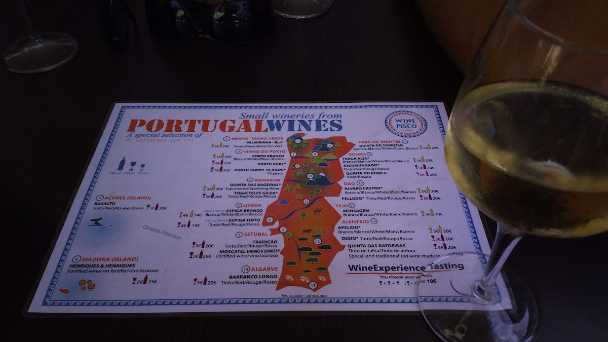 Menu Pisco Peruvian Bar-5
