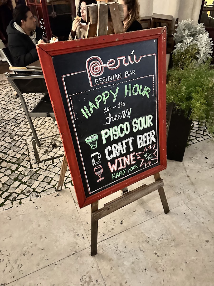 Menu Pisco Peruvian Bar-6