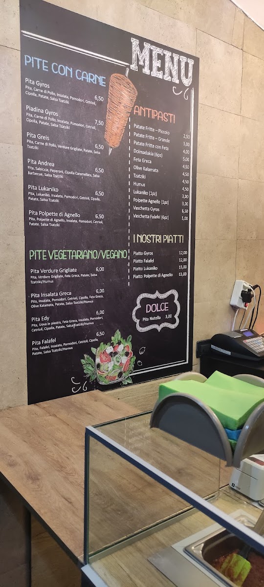 Menu Pita Gyros Da Andrea-2