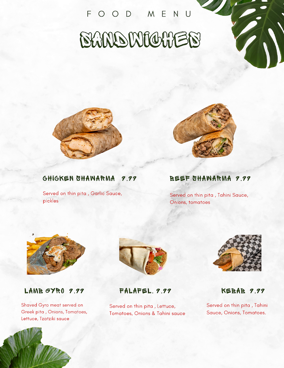 Menu Pita Hut Mediterranean - North Arlington, Tx-3