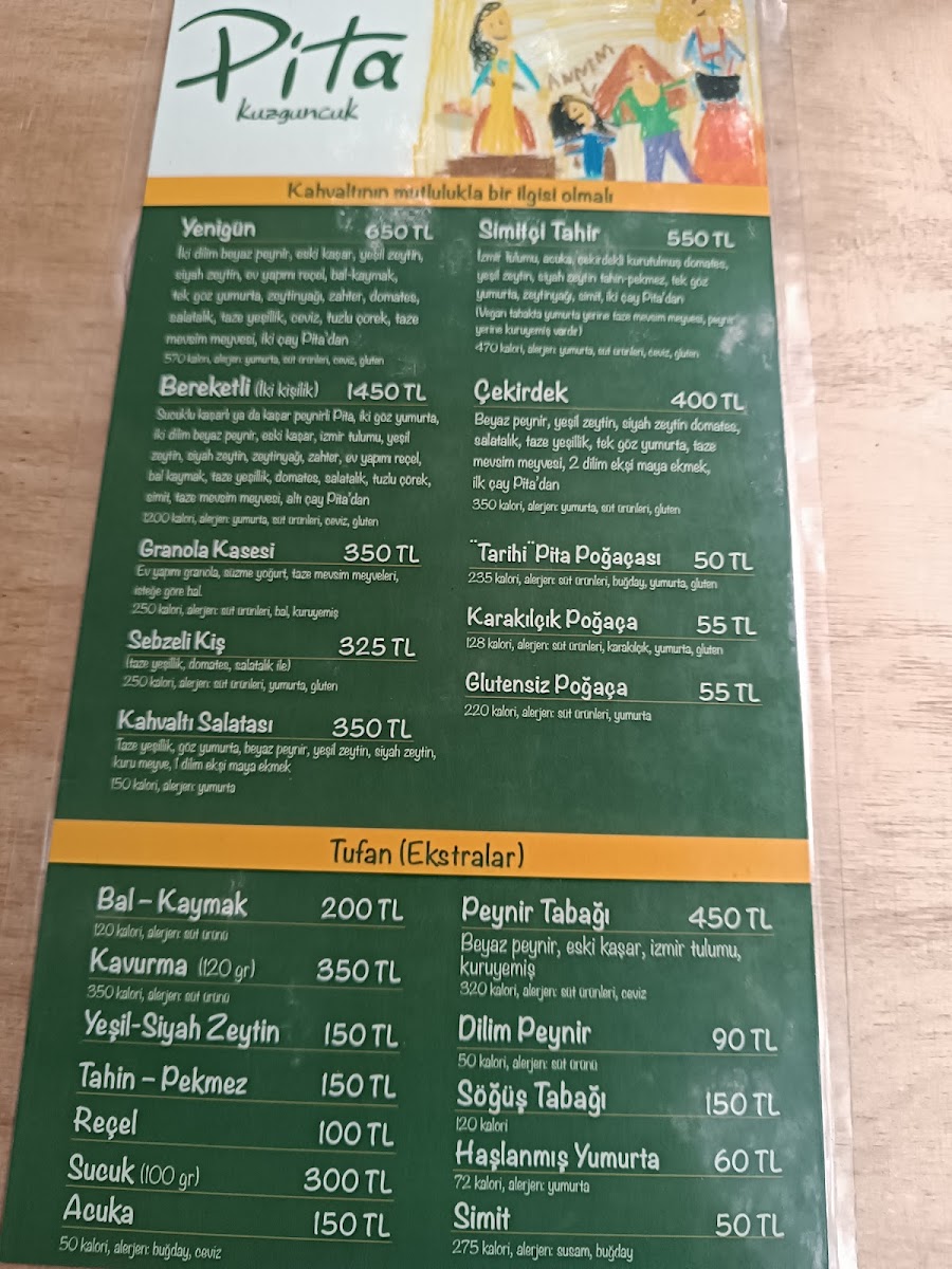Menu Pita Kuzguncuk-1