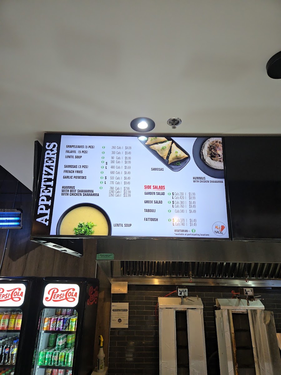 Menu Pita Land Shawarma - Atkinson Thornhill-4