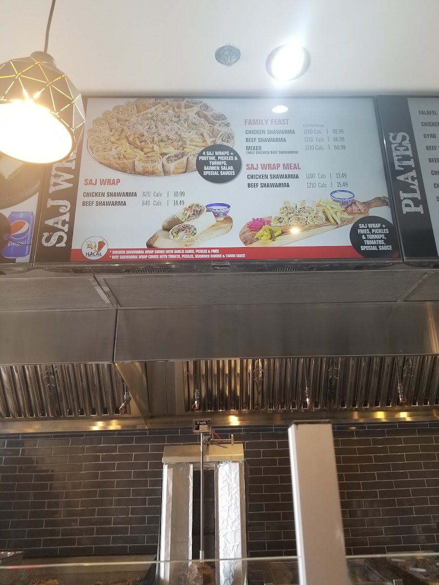 Menu Pita Land Shawarma - Atkinson Thornhill-9