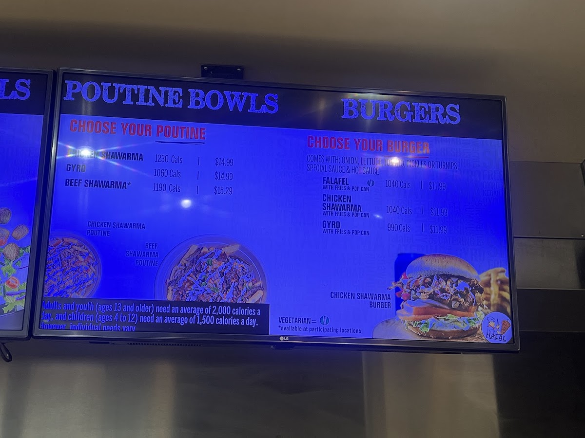 Menu Pita Land Shawarma - Burnhamthorpe-6