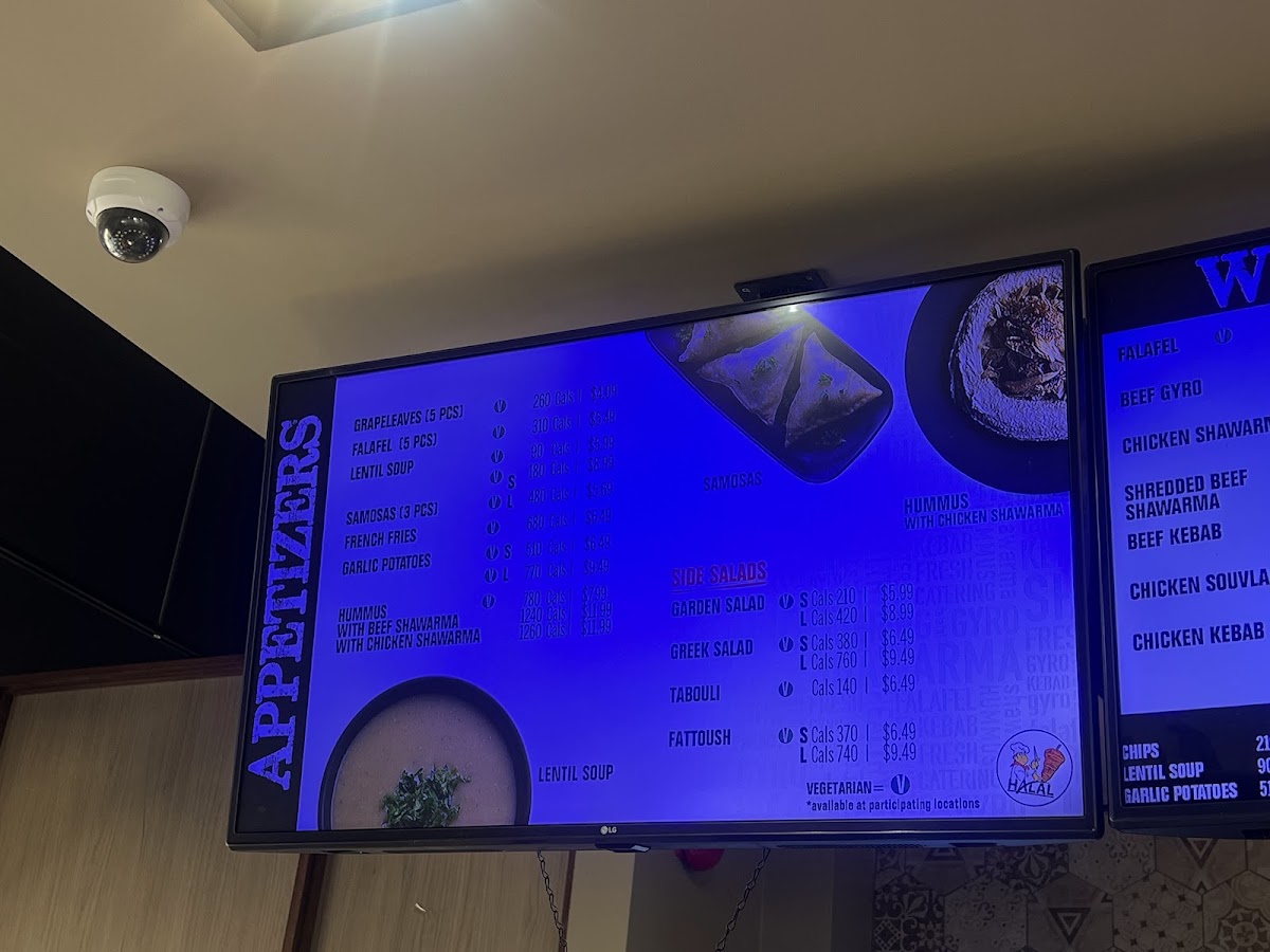 Menu Pita Land Shawarma - Burnhamthorpe-9