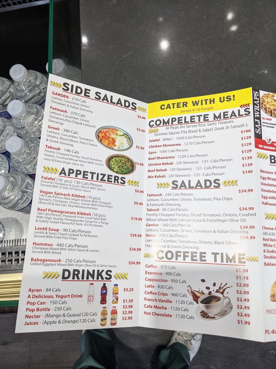 Menu Pita Land Shawarma - Pace Condos-8