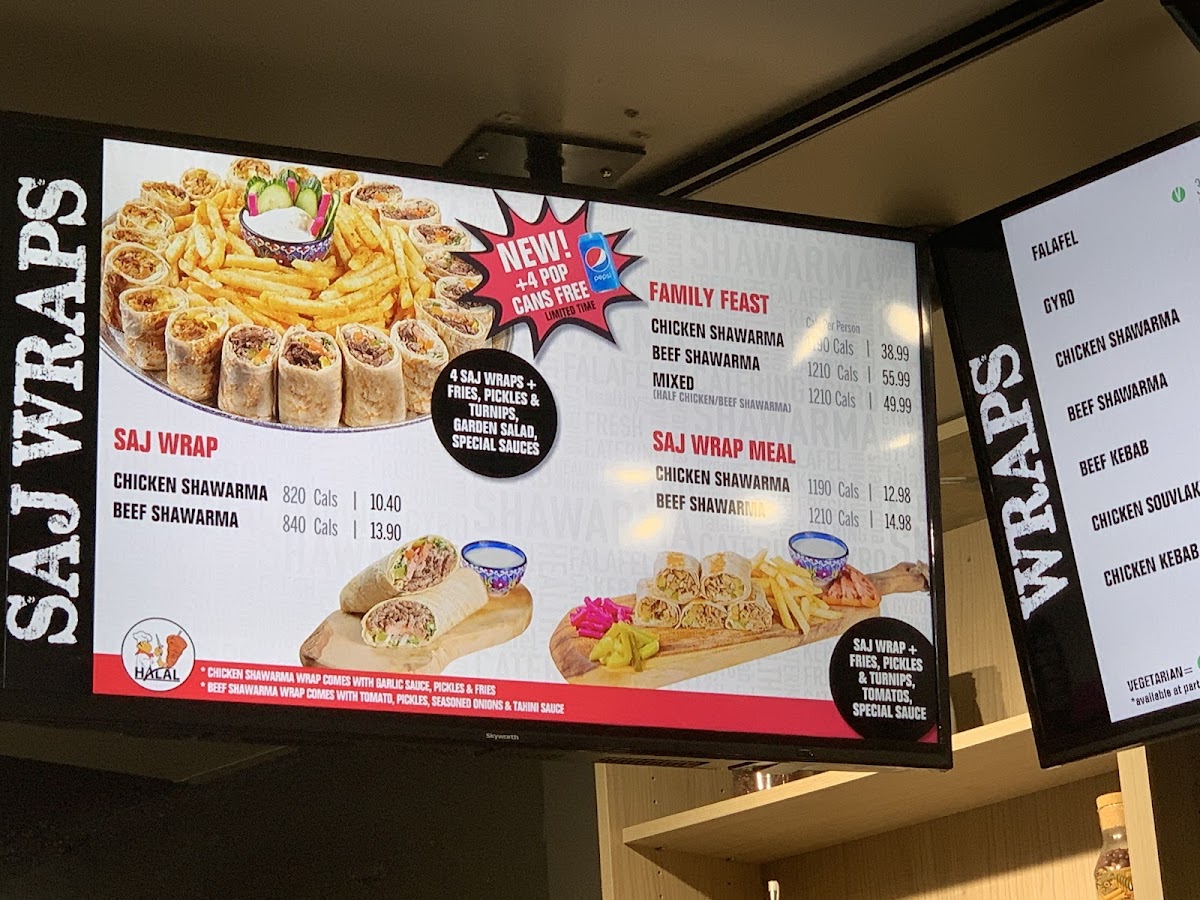 Menu Pita Land Shawarma - Pace Condos-9