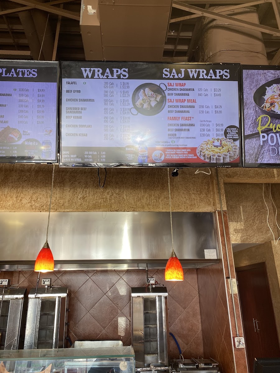 Menu Pita Land Shawarma - Scarborough-1