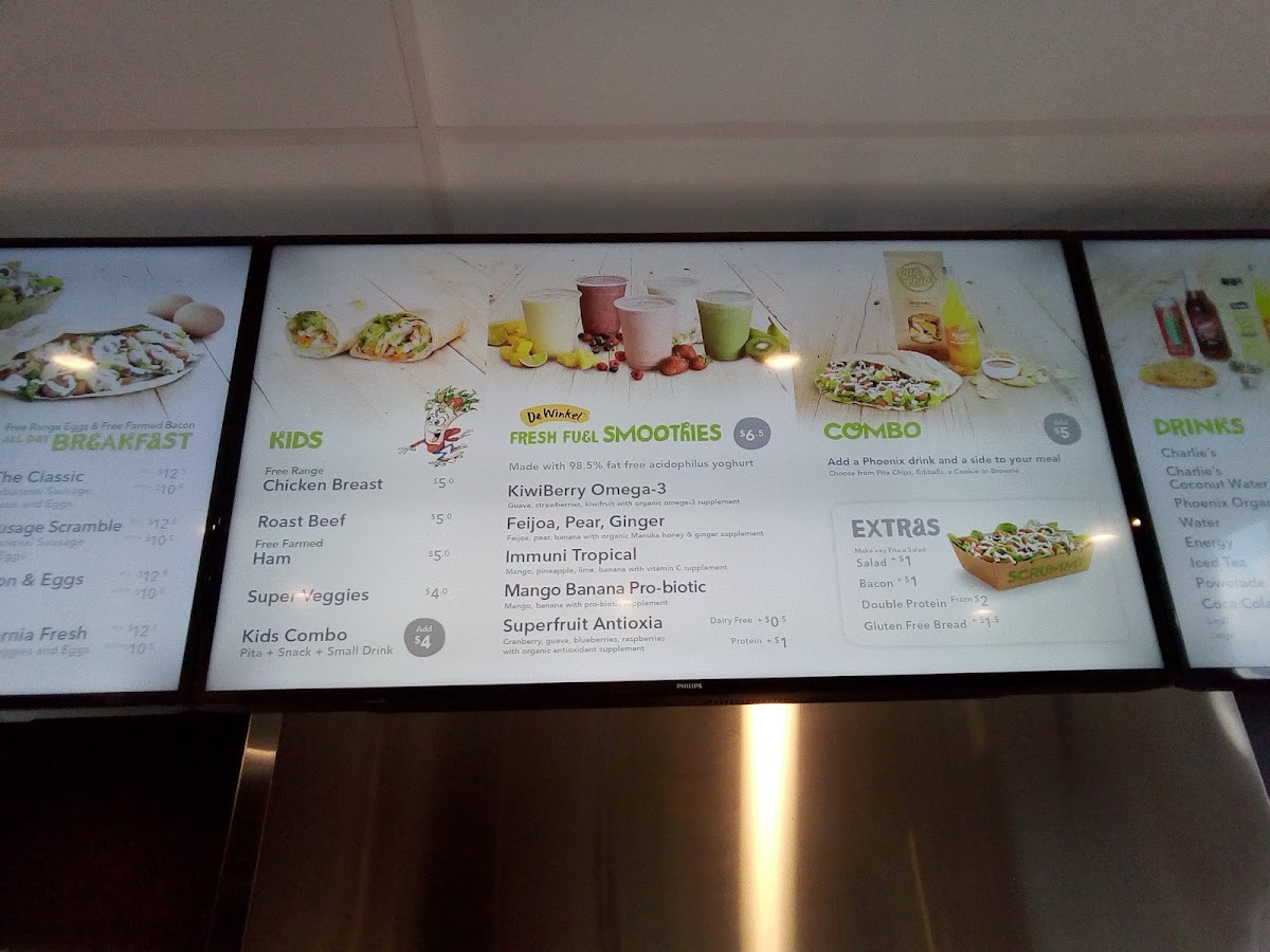 Menu Pita Pit Rotorua Trade Central-5
