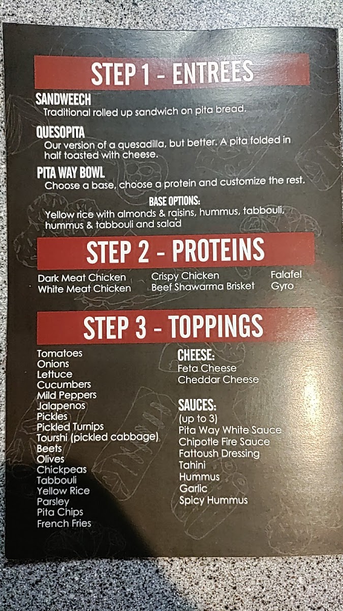 Menu Pita Way - Macomb Mediterranean-1