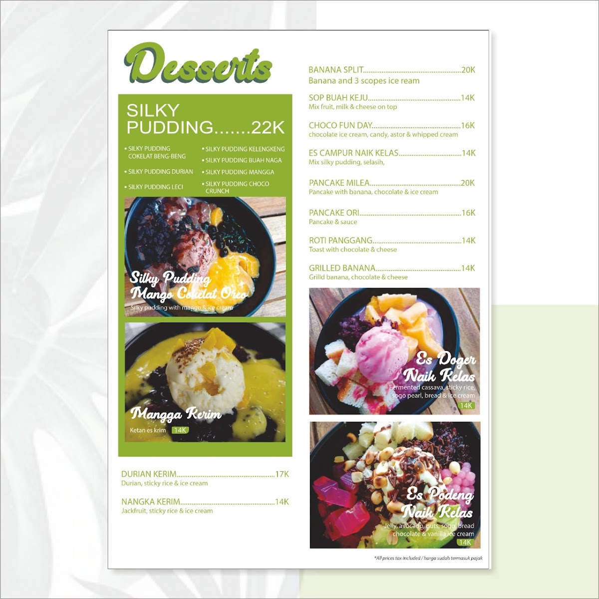 Menu Pitoelas Canteen-2