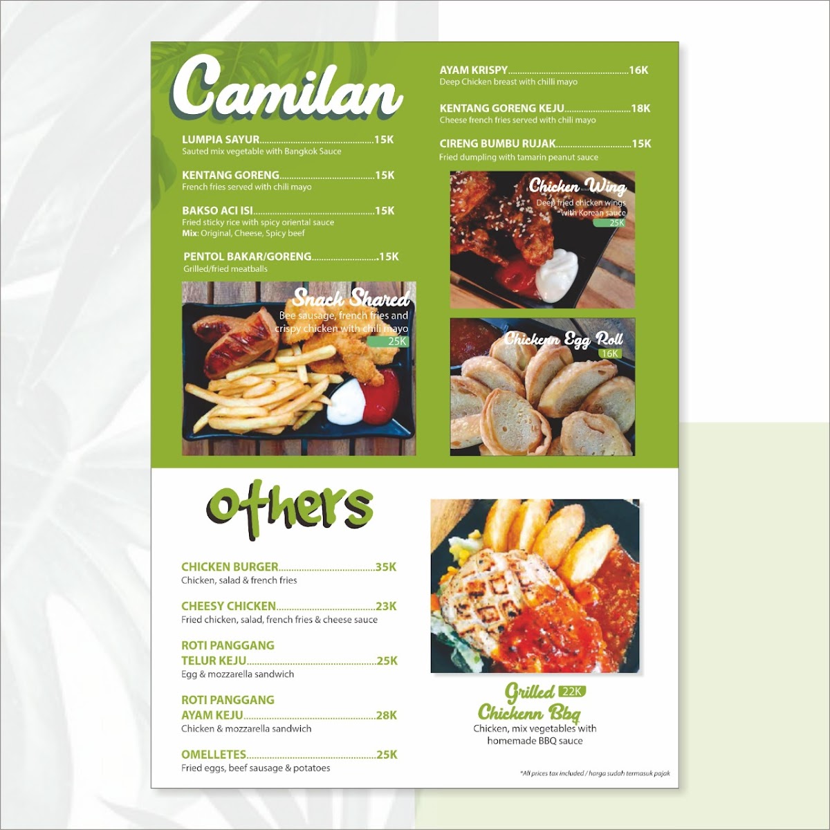 Menu Pitoelas Canteen-3