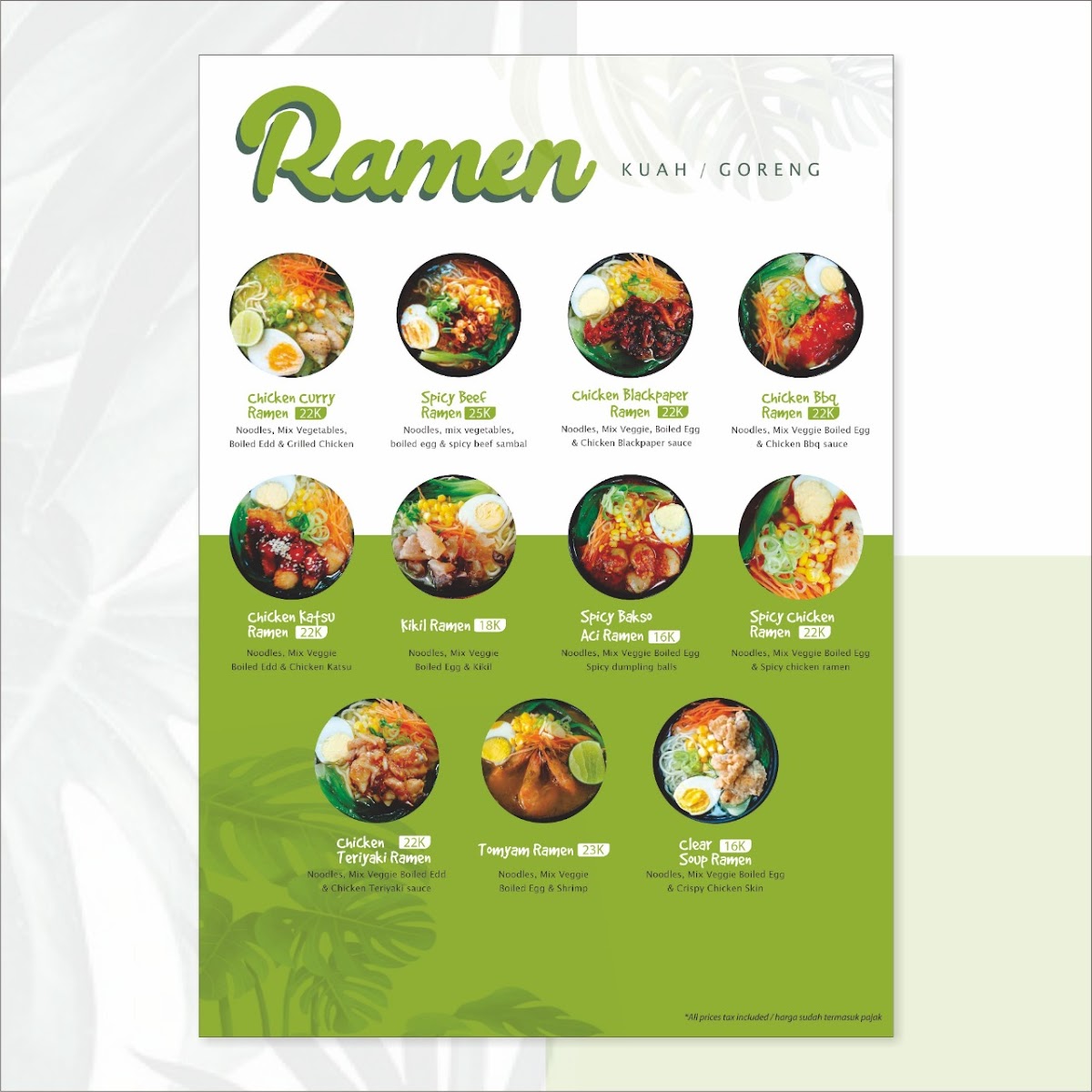 Menu Pitoelas Canteen-4