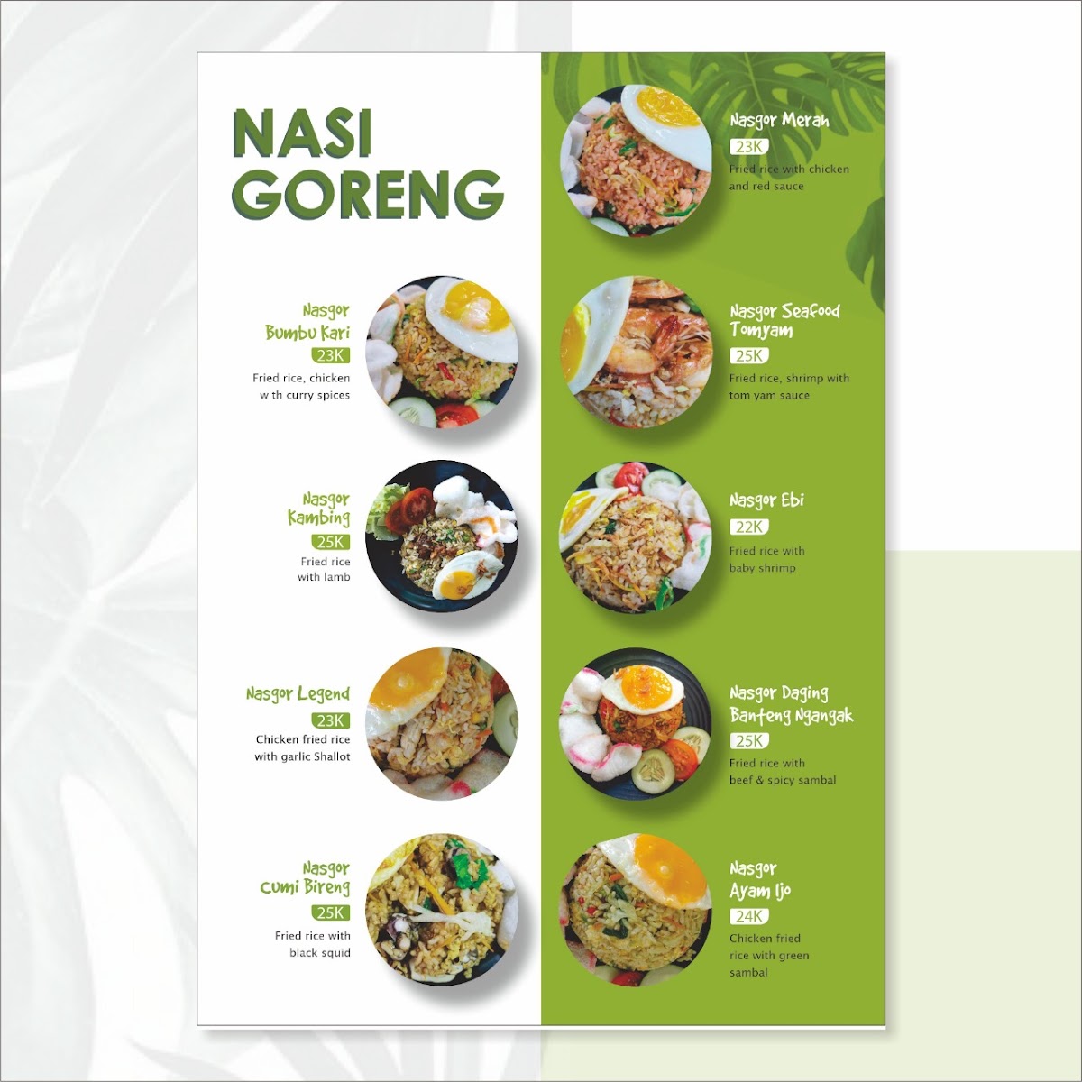 Menu Pitoelas Canteen-5