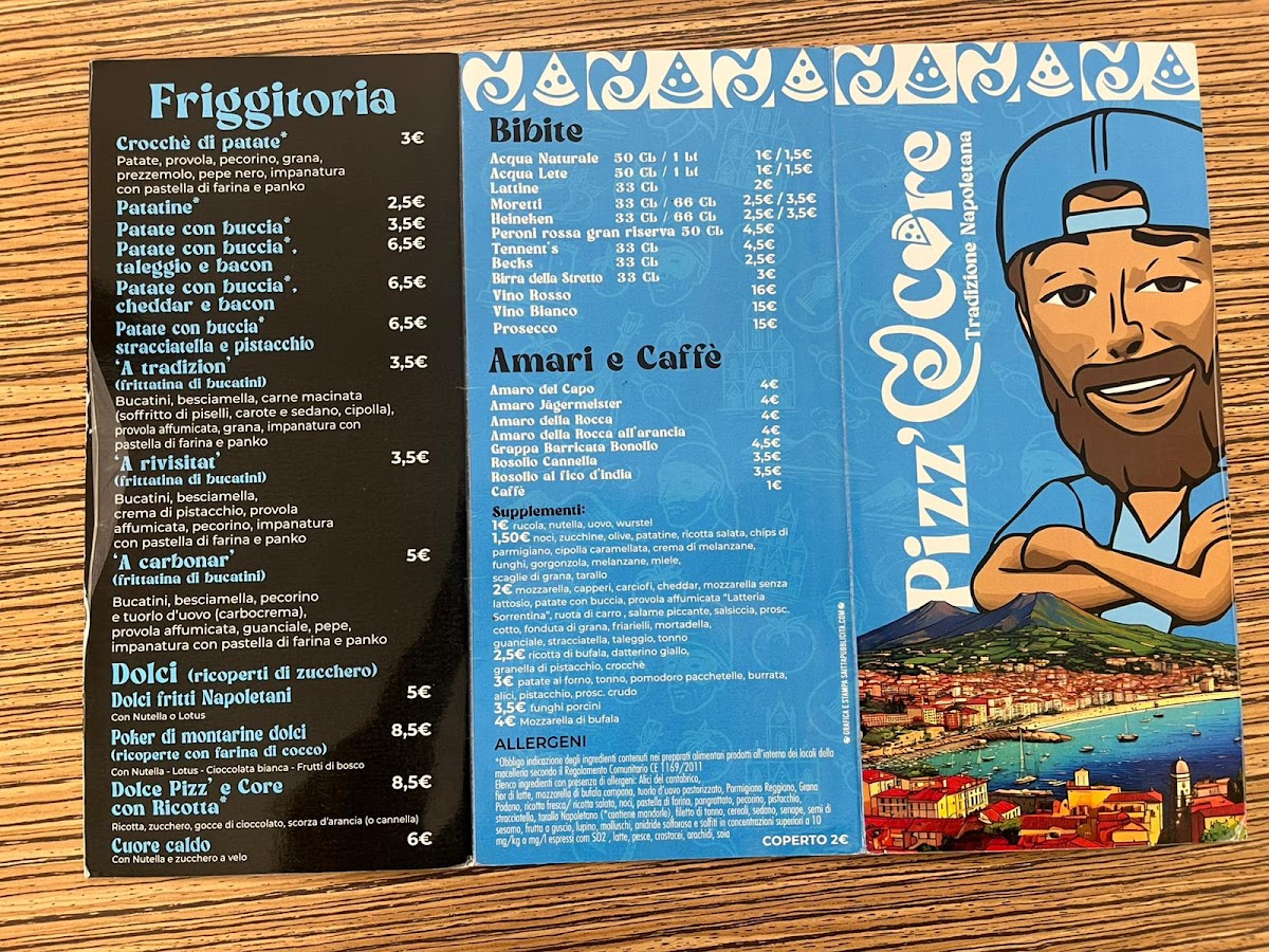 Menu Pizz’ E Core ( Tradizione Napoletana)-2