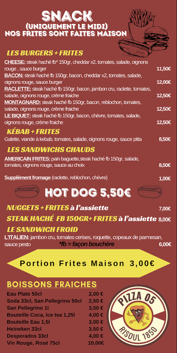 Menu Pizza 05-2