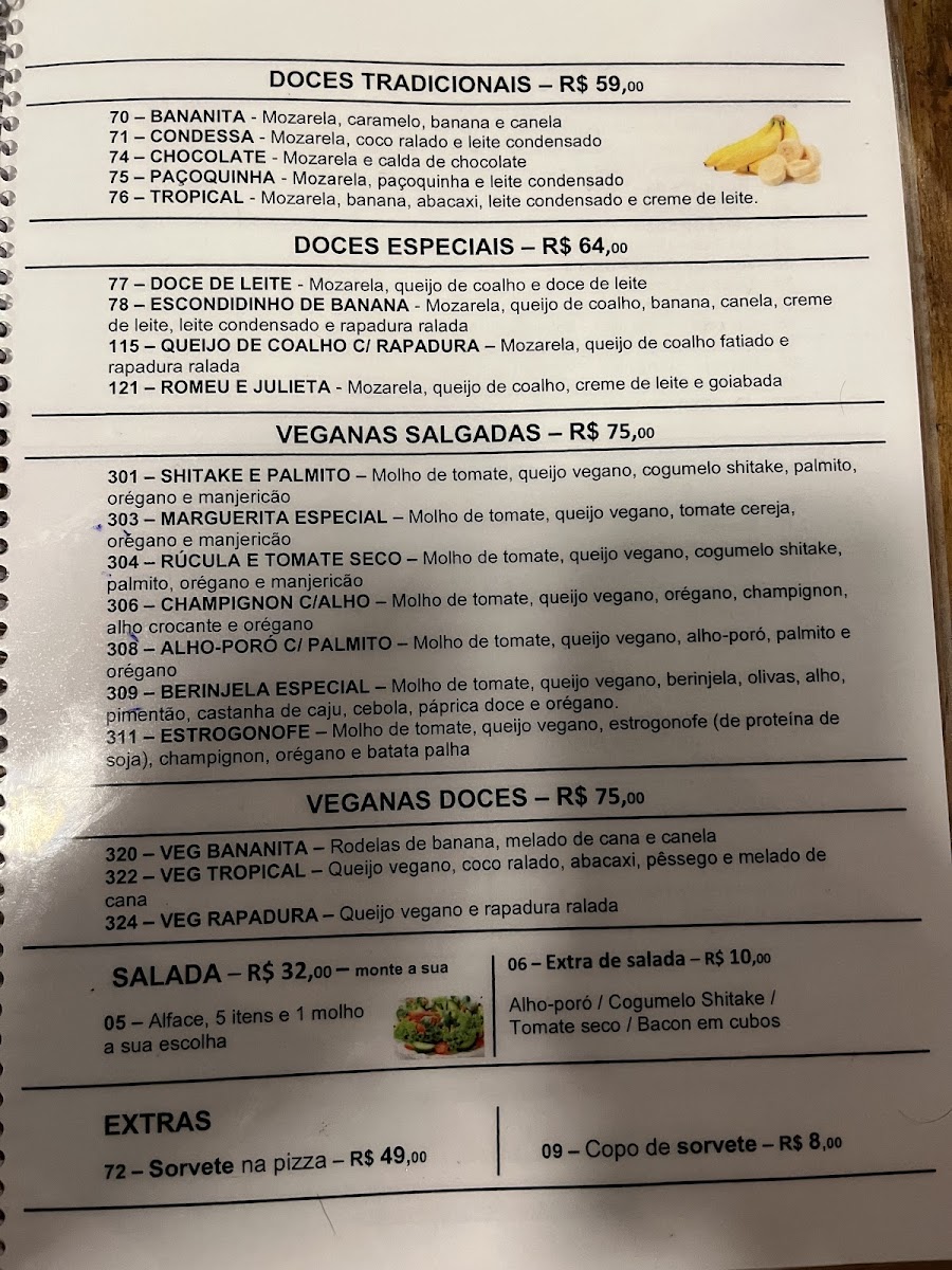 Menu Pizza À Bessa - Unidade 214 Sul-7