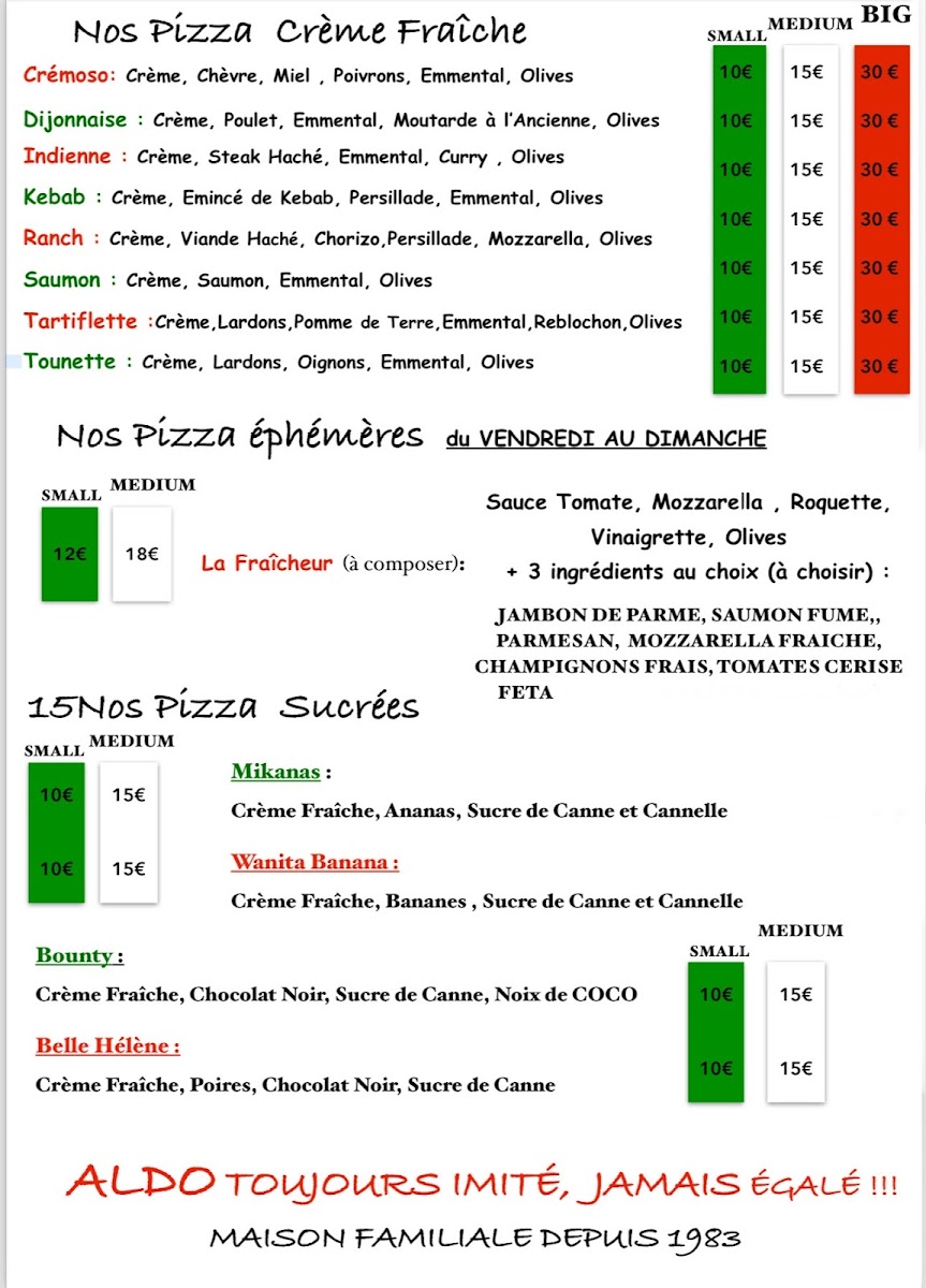 Menu Pizza Aldo Cluny-2