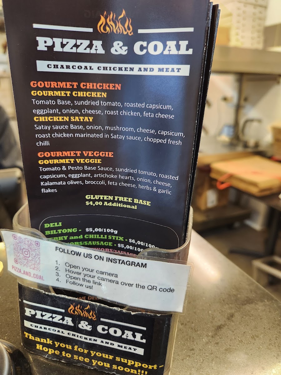 Menu Pizza And Coal-1