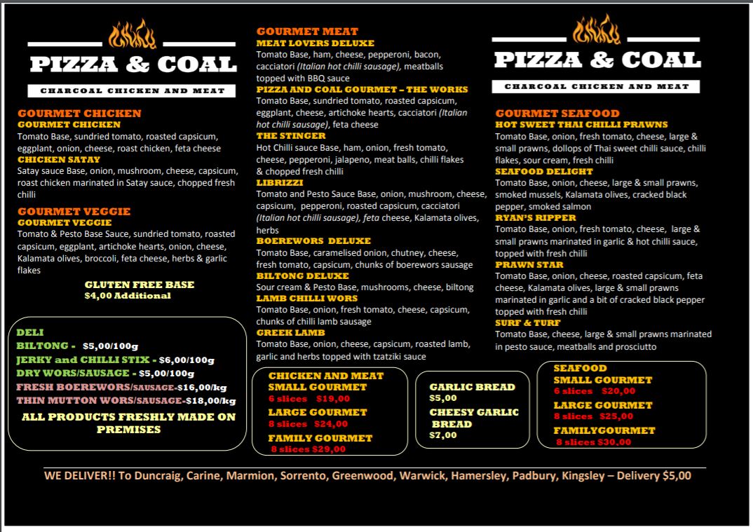 Menu Pizza And Coal-4