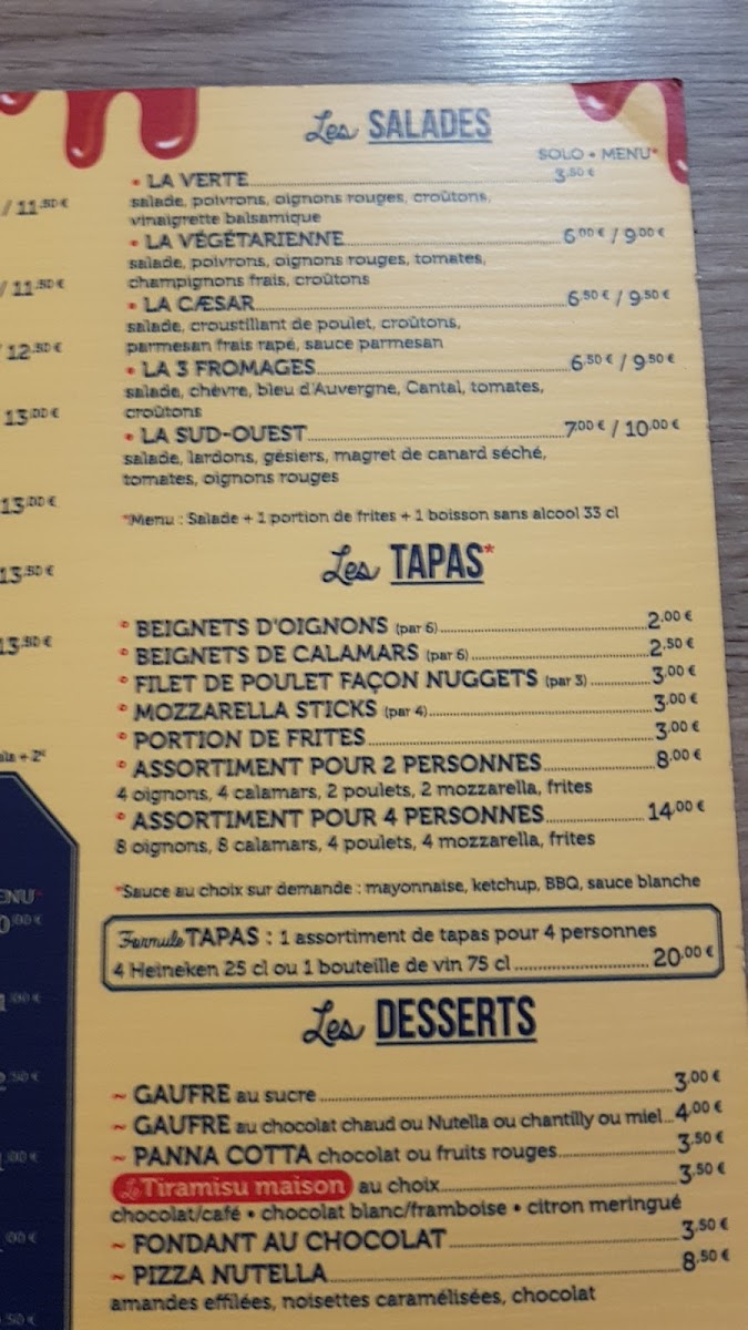Menu Pizza Au Feu De Bois Casa Beluza Blz-8