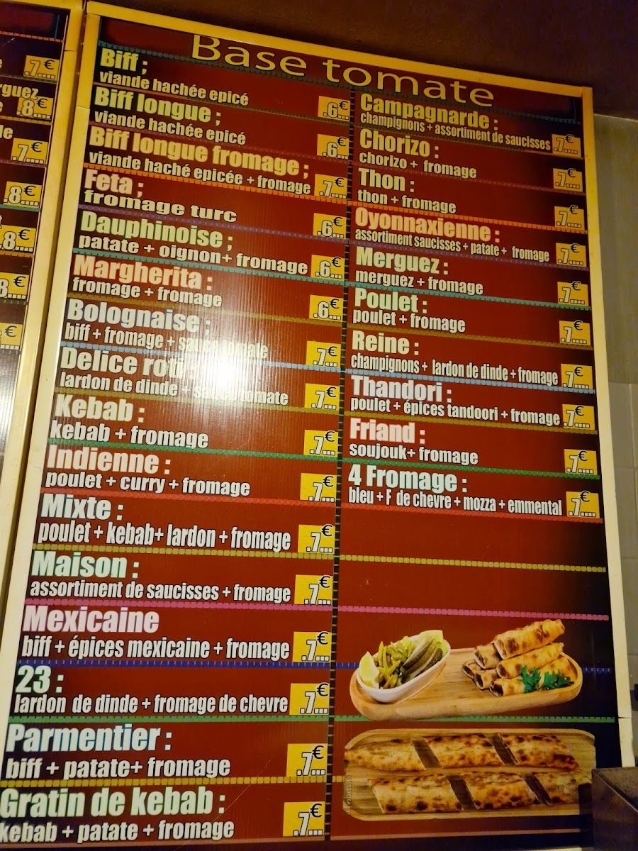 Menu Pizza Baguette-1