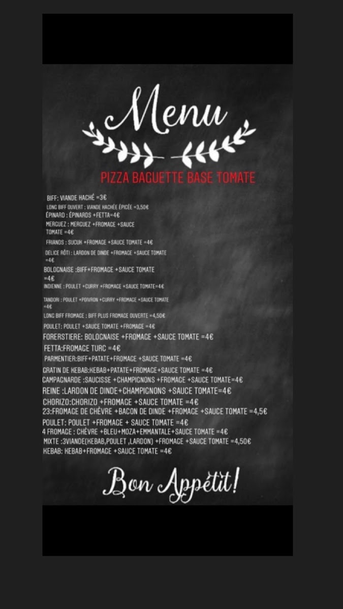 Menu Pizza Baguette-5