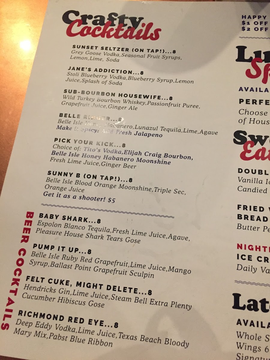Menu Pizza & Beer Of Richmond-9