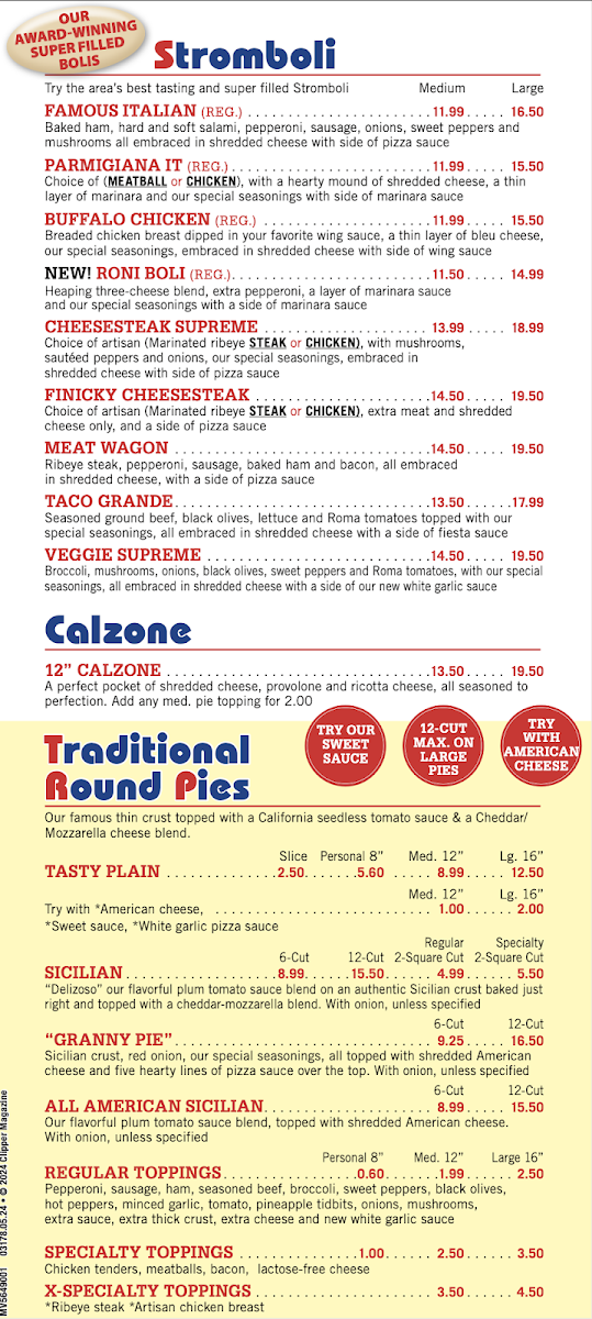 Menu Pizza Bella - Hanover/ashley-6