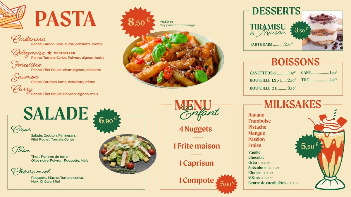 Menu Pizza Bellezza-1