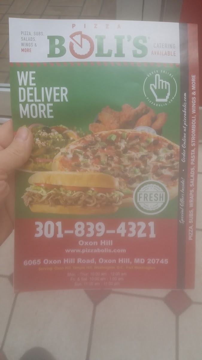 Pizza Boli's Menu-7