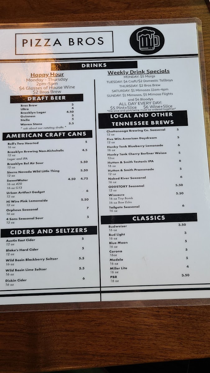 Menu Pizza Bros Southside-4