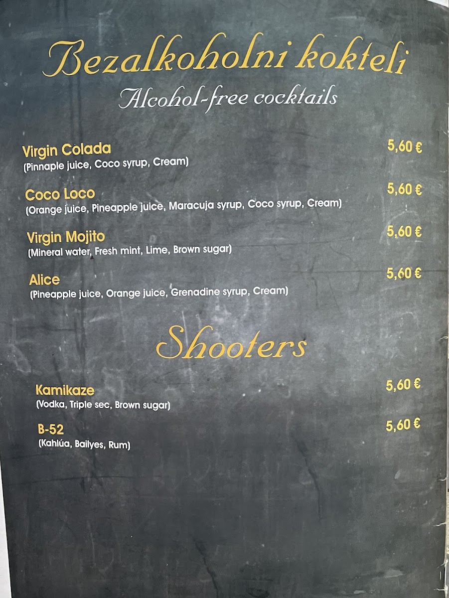 Menu Pizza & Burger Bar Maro-6