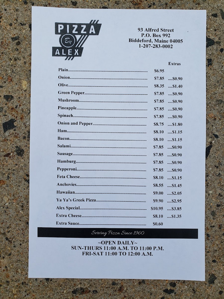 Menu Pizza By Alex-3