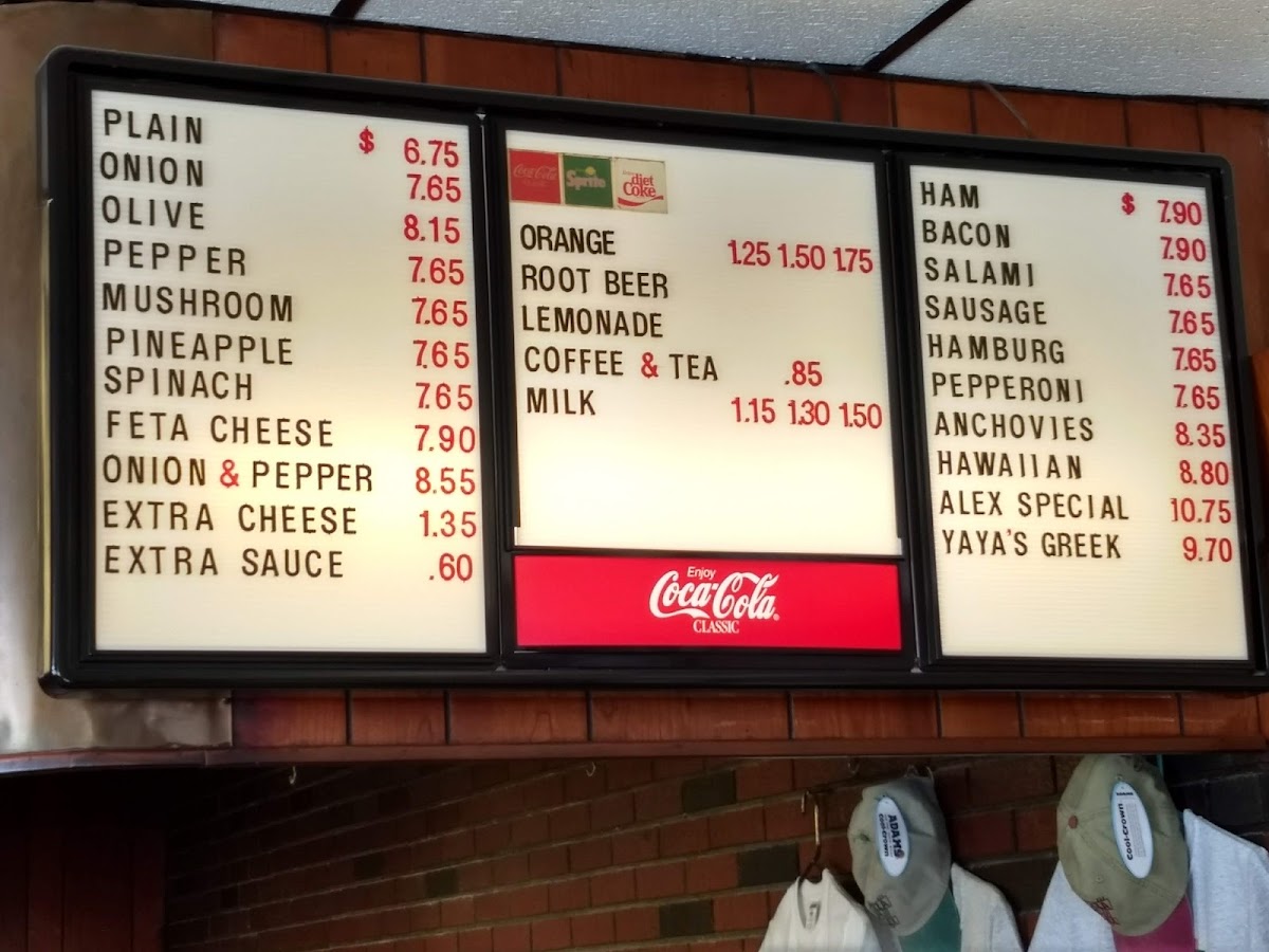 Menu Pizza By Alex-8