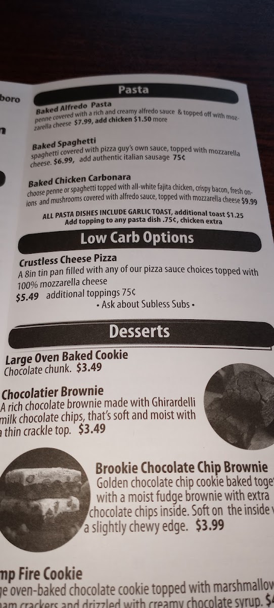 Menu Pizza By The Guy-6