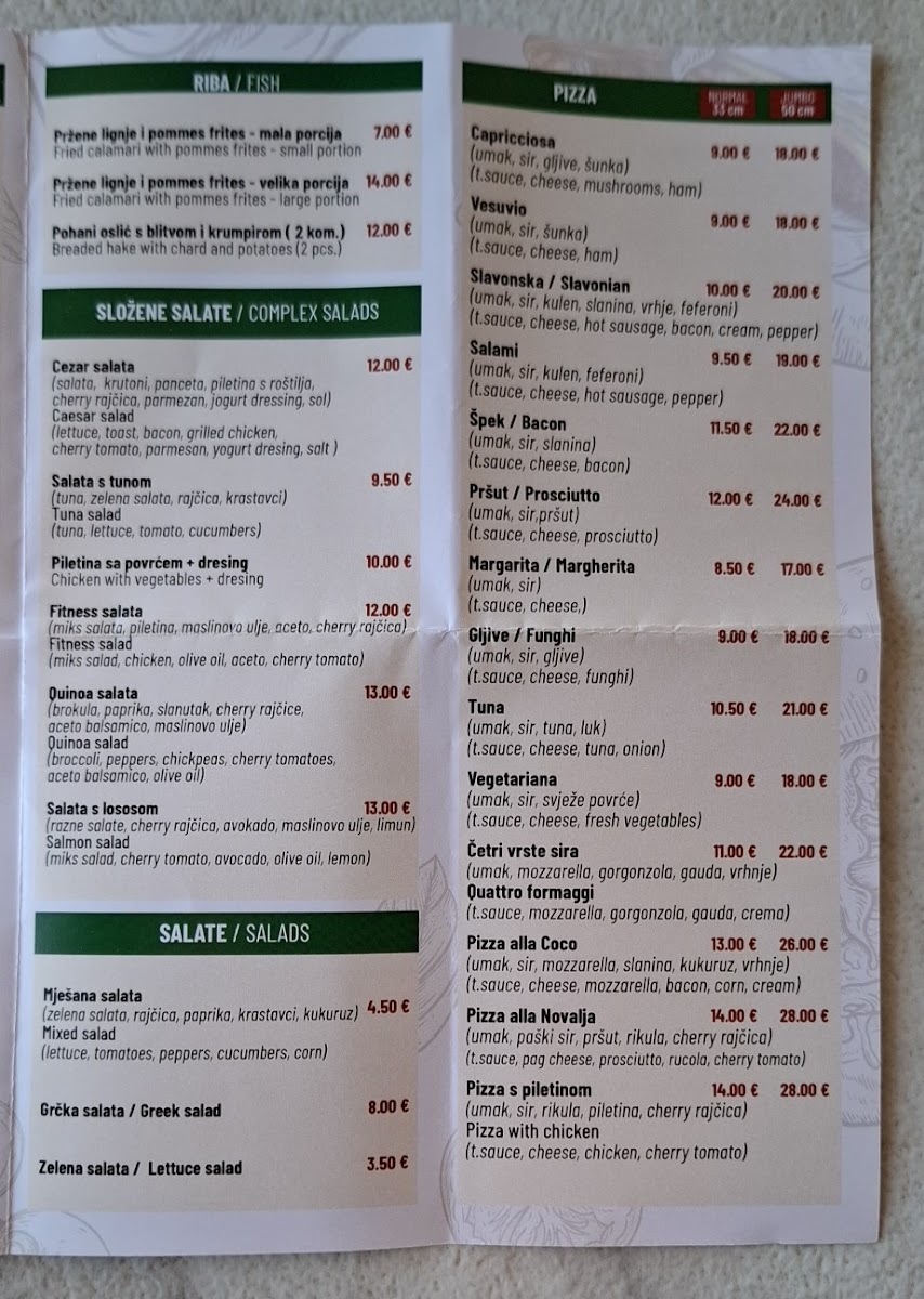 Menu Pizza Cut Sandwich Bar Coco-2