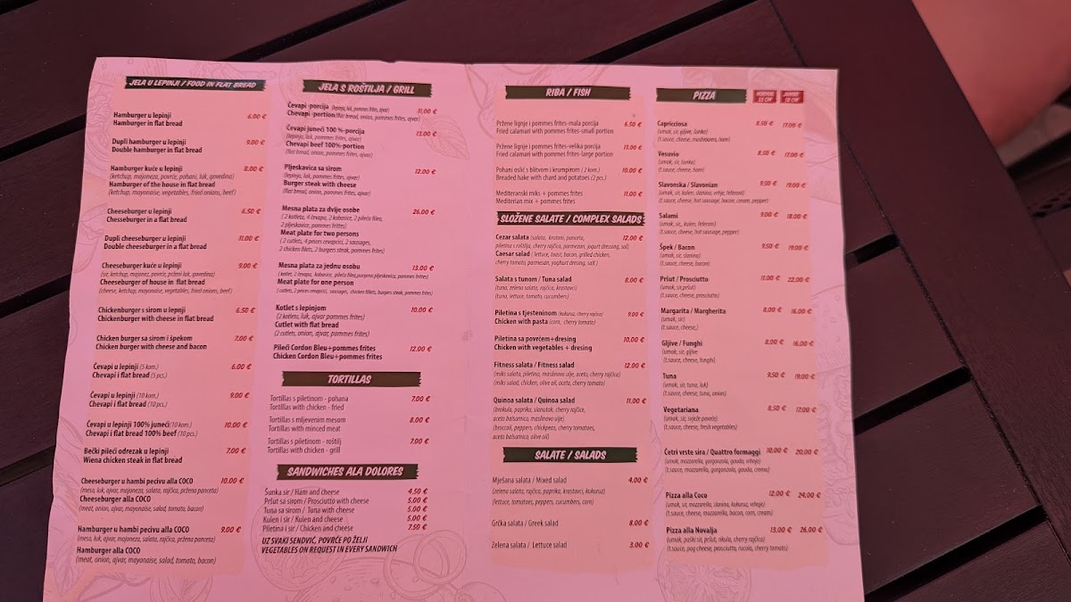 Menu Pizza Cut Sandwich Bar Coco-4