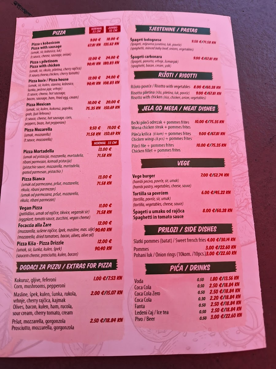 Menu Pizza Cut Sandwich Bar Coco-8