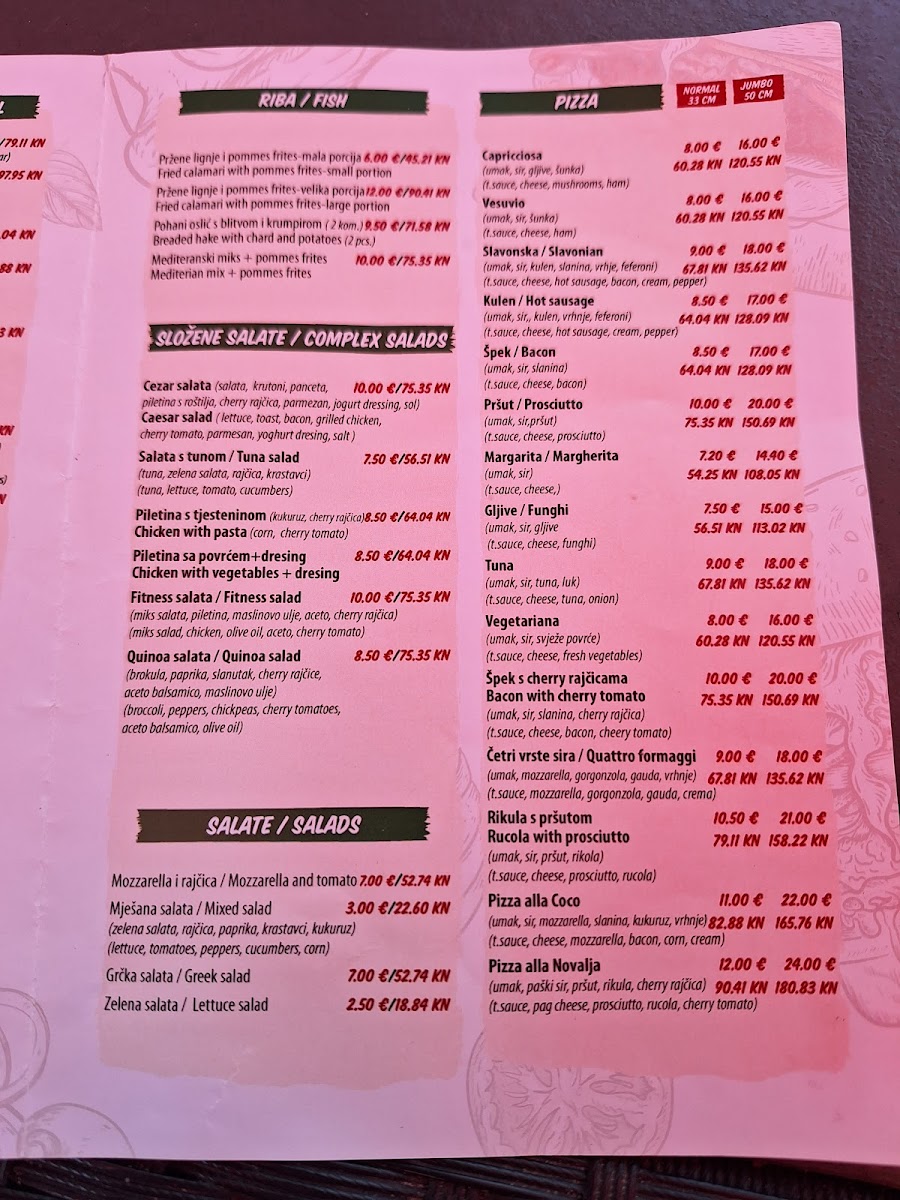 Menu Pizza Cut Sandwich Bar Coco-9