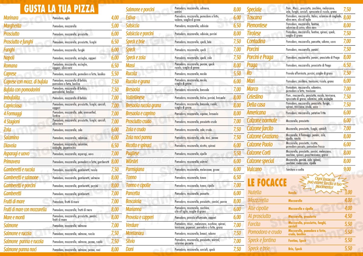 Menu Pizza Del Sol Di Cortinovis Marco-1