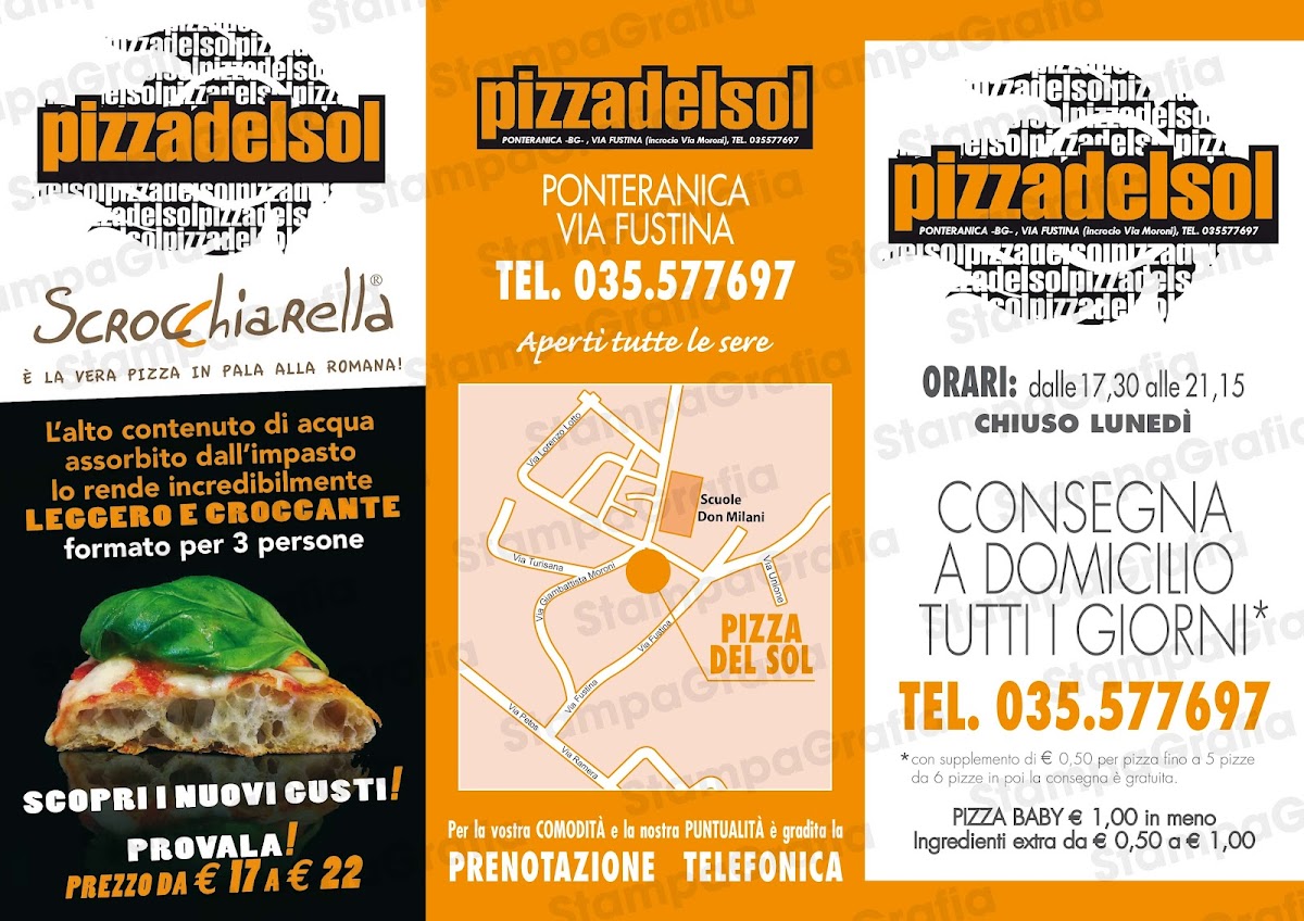 Menu Pizza Del Sol Di Cortinovis Marco-4