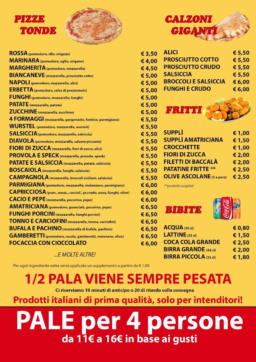 Menu Pizza & Derivati-1